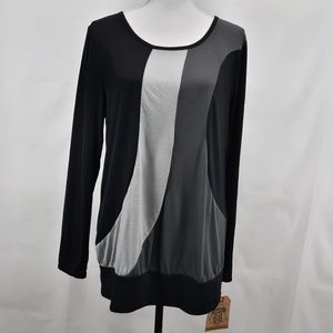 NWT Route 66 Pullover Tunic Blouse Top Sz XL